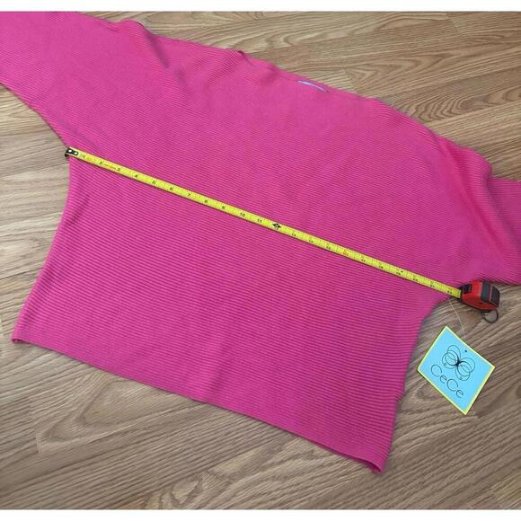 CeCe Pink Boat Neck Sweater Size XS - Picture 4 of 7